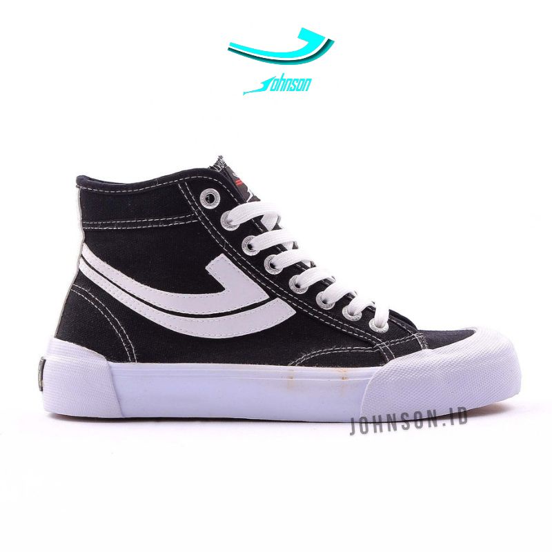 Sepatu Jhonson Galaxy Pro HC Black White