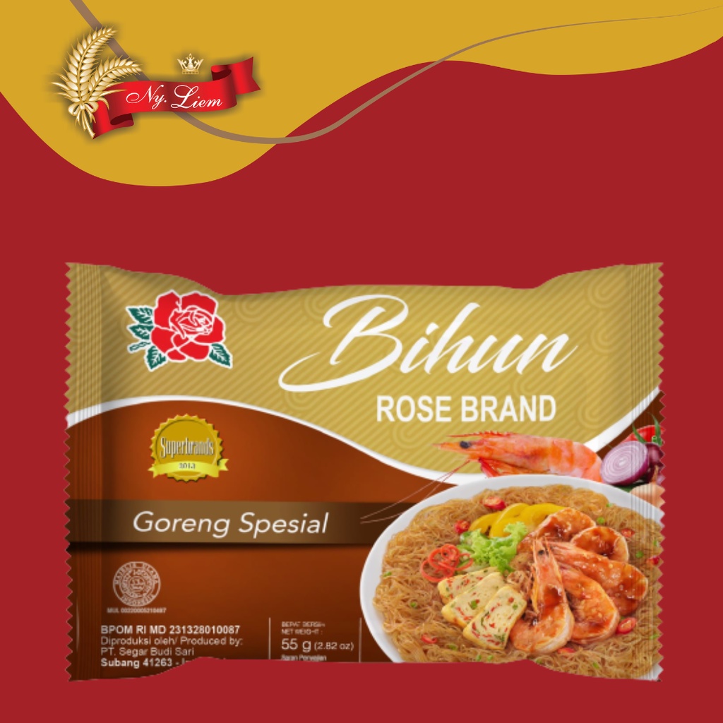 

ROSE BRAND Bihun Goreng Special Instant 60 gram
