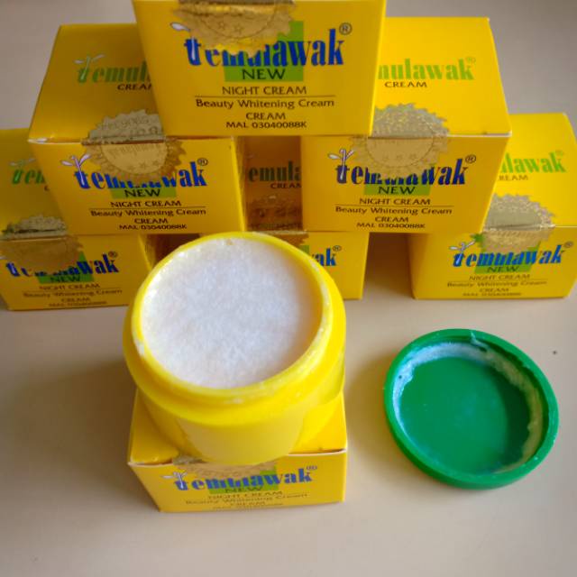 3 Pcs Cream Malam Temulawak Asli - Night Cream Temulawak