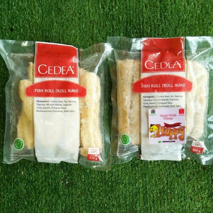 

Cedea fish roll atau roll ikan uk 250 gram