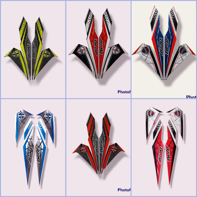 STIKER STRIPING HONDA BEAT FI ESP 2016 2017 STRIPING BEAT ESP