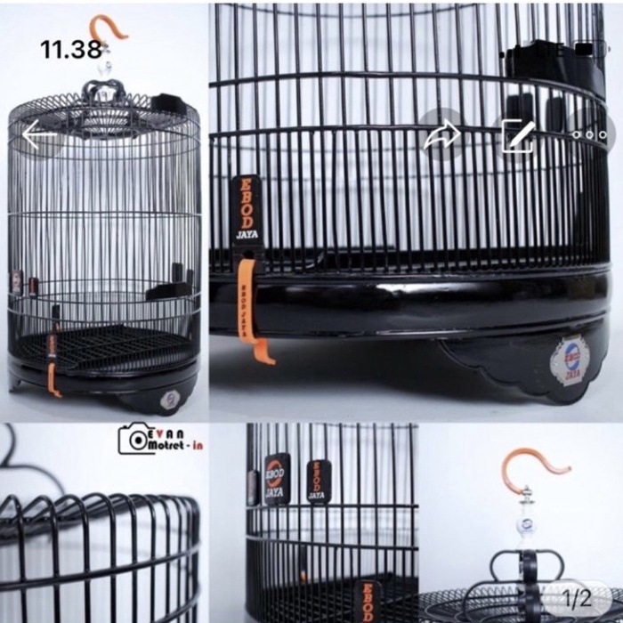 Kandang Burung Sangkar Kandang Murai Ebod Klasik No 3