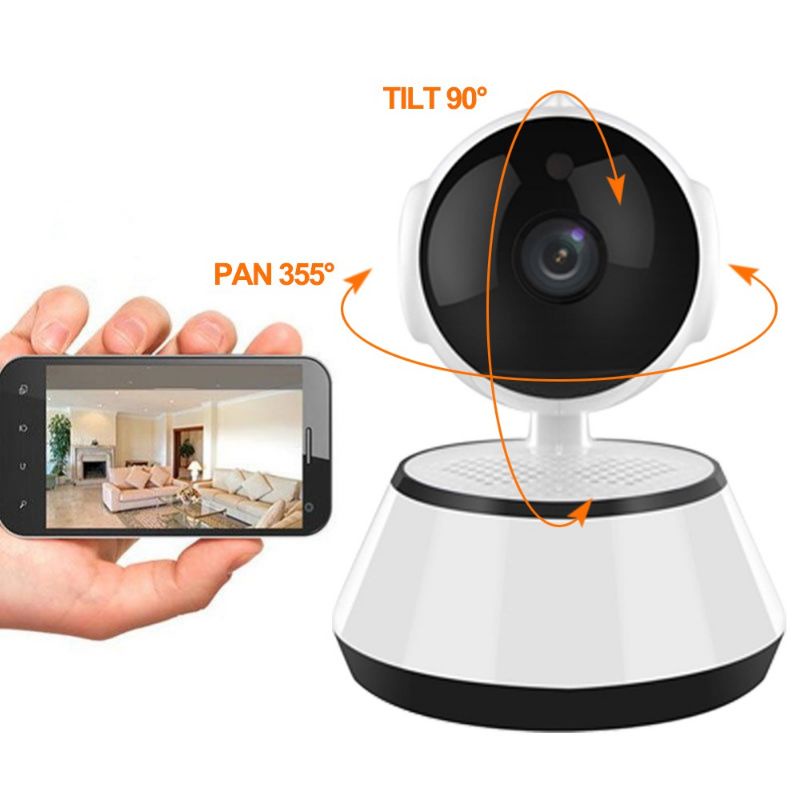 NEW SMART CAMERA WIFI V380 PRO WIRELESS HD 1080 IP CAM MINI 8.0MP NIGHT VISION