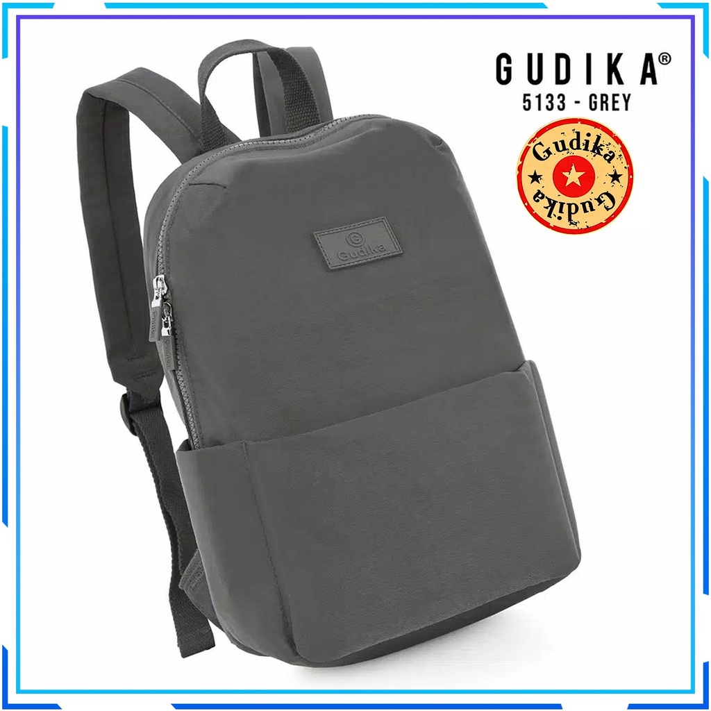 PROMO GUDIKA 5133 - Tas Ransel Laptop Wanita Kekinian Import Original Terbaru Bahan Nilon Waterproof Anti Air Premium Korea bisa muat banyak barang banyak slot kocek terlaris - tas wanita - tas cewek - tas kerja - tas laptop - rangsel - gudka bag