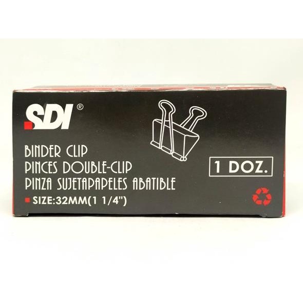 

Sdi Binder Clip 155 No.0224/12 gram33 Ayo Beli