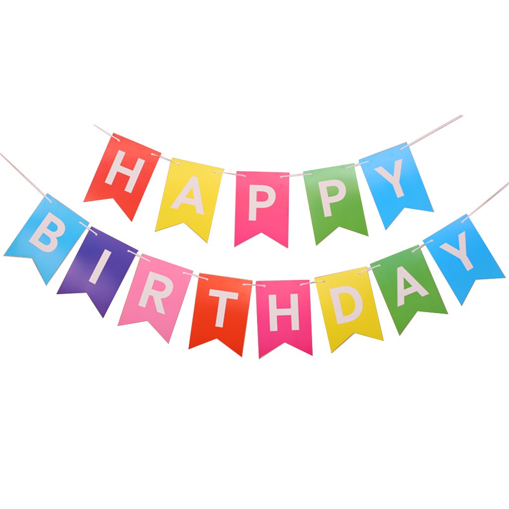 BANNER Birthday SEGI 5 / BANNER HAPPY BIRTHDAY / BANNER HAPPY BIRTHDAY SAMBUNG / BANNER HAPPY BIRTHD