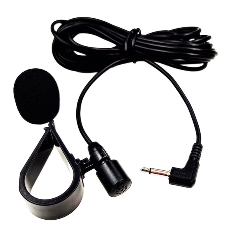 Zzz Profesional Mikrofon Mobil 3.5mm Klip Jack Plug Mic Stereo/Mono Mini Kabel Mikrofon Eksternal Untuk Auto DVD