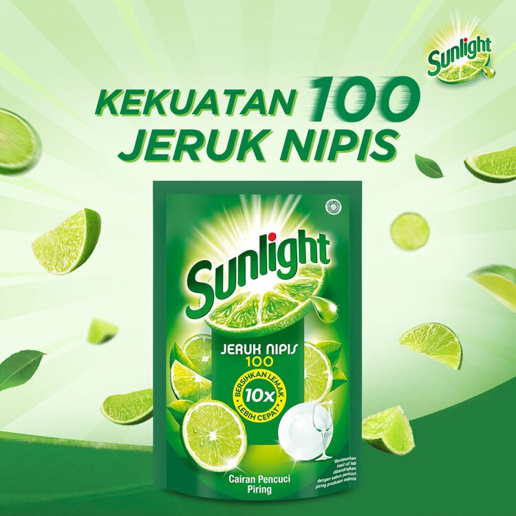 SUNLIGHT SABUN CUCI PIRING JERUK NIPIS 90ml &amp; 210ml Arjuna Unilever