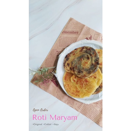 

DAPUR YULA, ROTI MARYAM/CANAI FROZEN VARIAN RASA (ORI, COKLAT, KEJU)