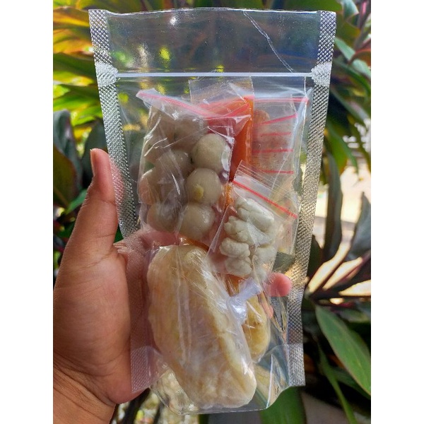 

baso aci topping lengkap