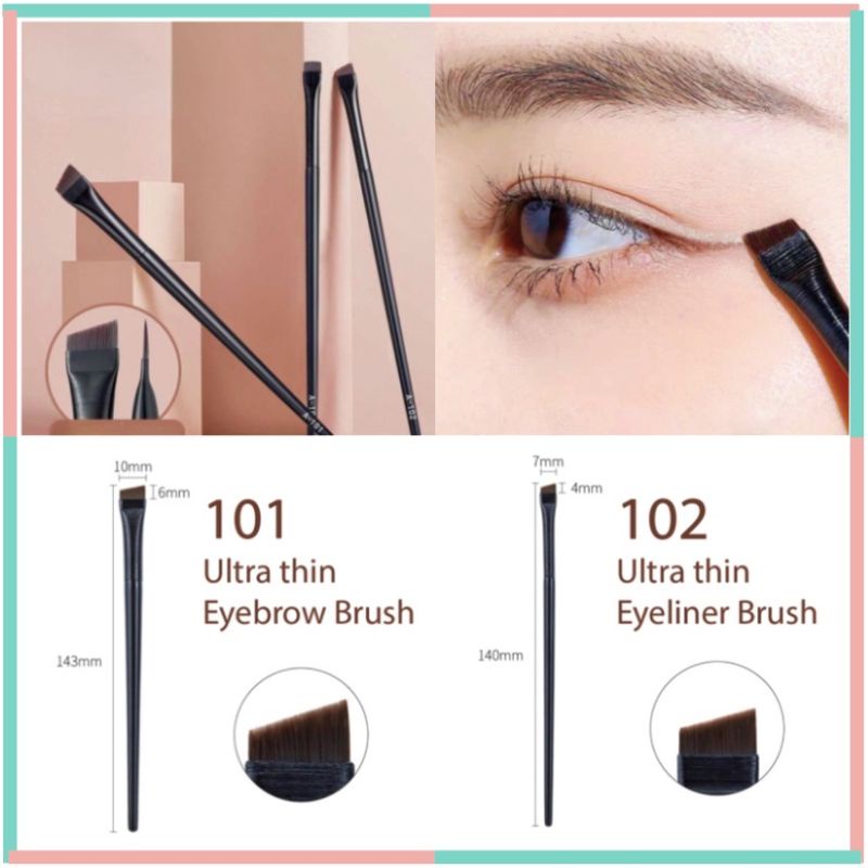 Brush untuk Alis dan Eyeliner Ultra Thin Brush Eyebrow