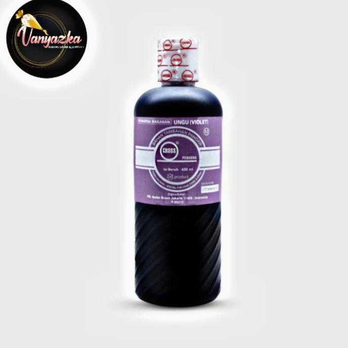 

Pewarna Makanan Halal Cross Violet/Ungu/Purple 450ml