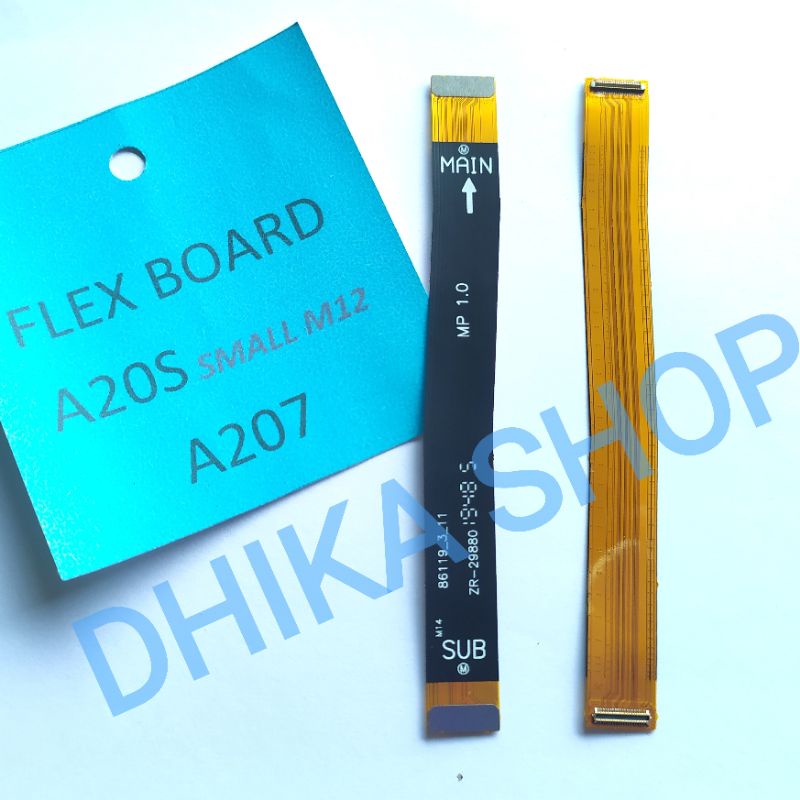 Flexible Ui Board Samsung A207 A20S Small M12 Fleksibel Penghubung Mesin Konektor Charger