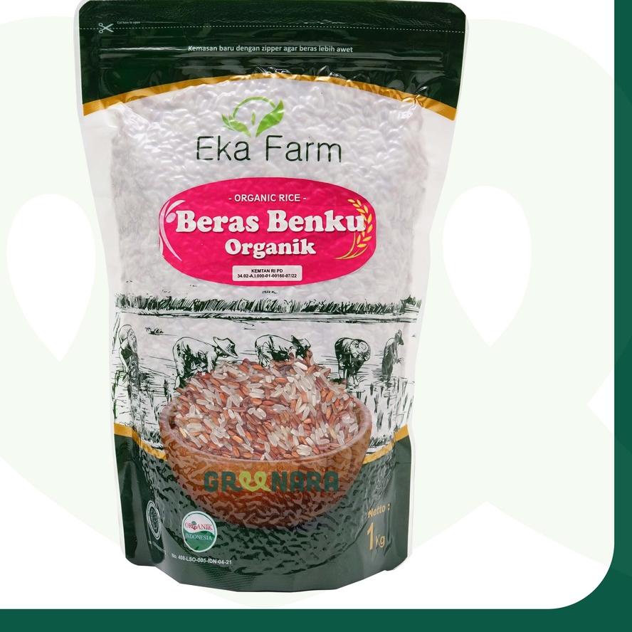 

Promo✔️✔️-Beras Diet Organik 1kg Ekafarm