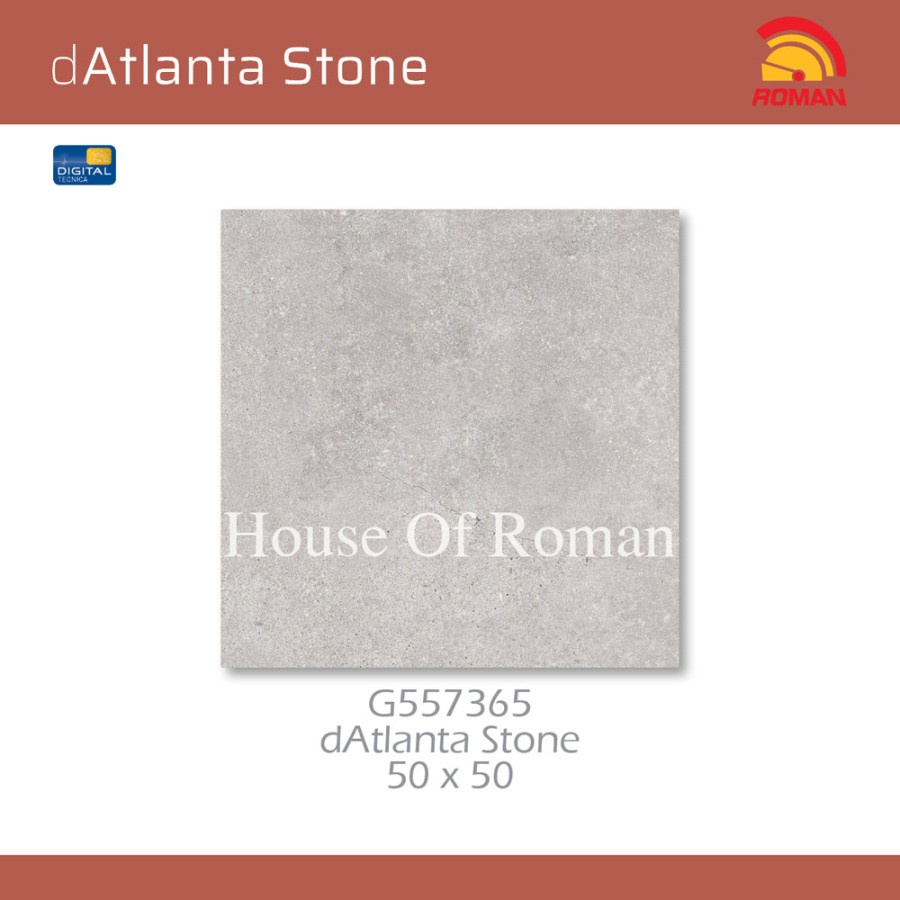 ROMAN KERAMIK DATLANTA STONE 50X50 G557365 (ROMAN HOUSE OF ROMAN)