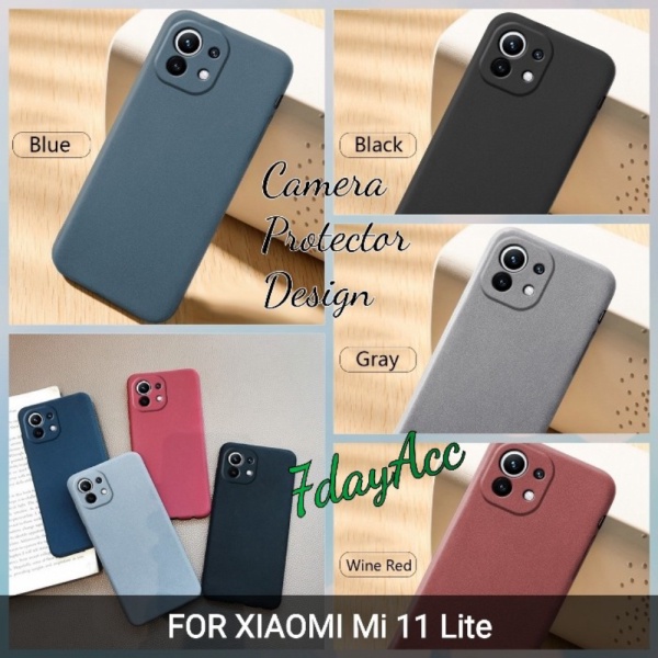 Softcase Mi 11 CASE Mi Sandtone Biru Jual 11 Lite Lite slip Ultra Anti - silikon Murah thin Casing