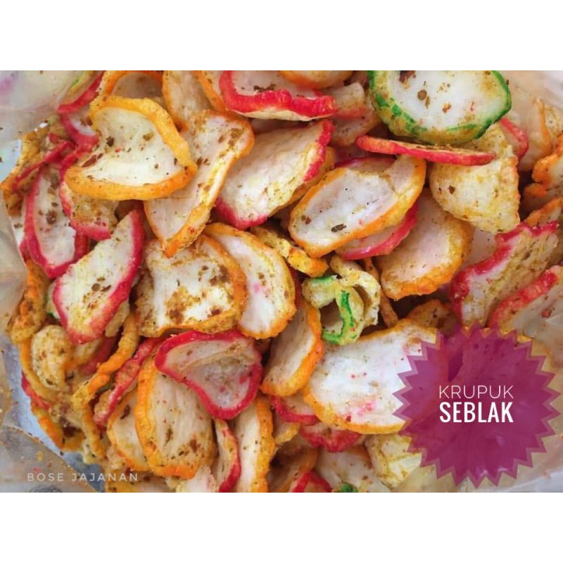 

kerupuk seblak 250gr Rasa Pedas