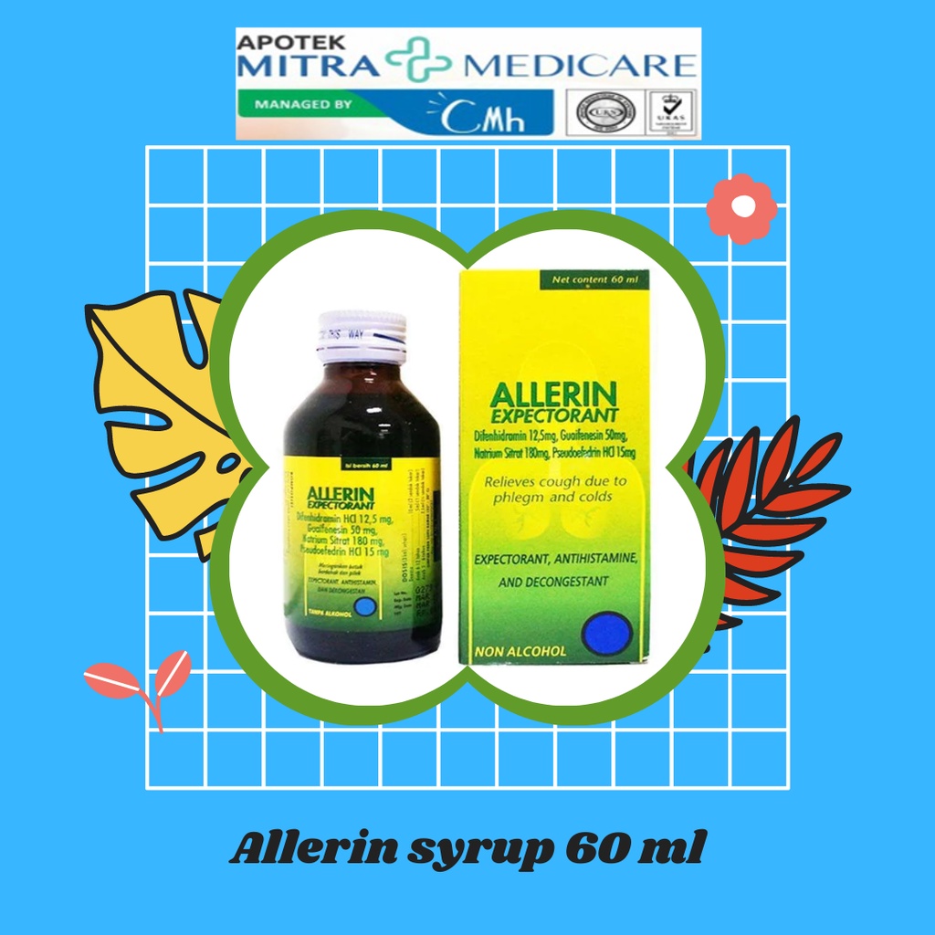 Jual Allerin Syrup Ml Shopee Indonesia