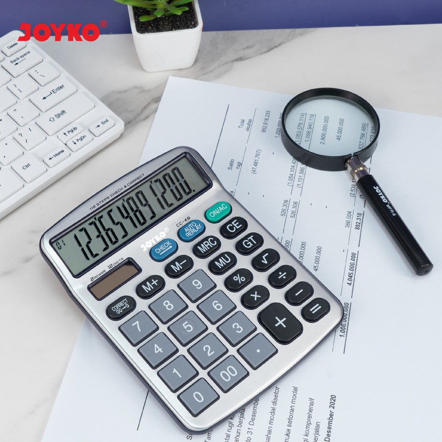 Calculator / Kalkulator Joyko CC-46 / 12 Digits / Check Correct
