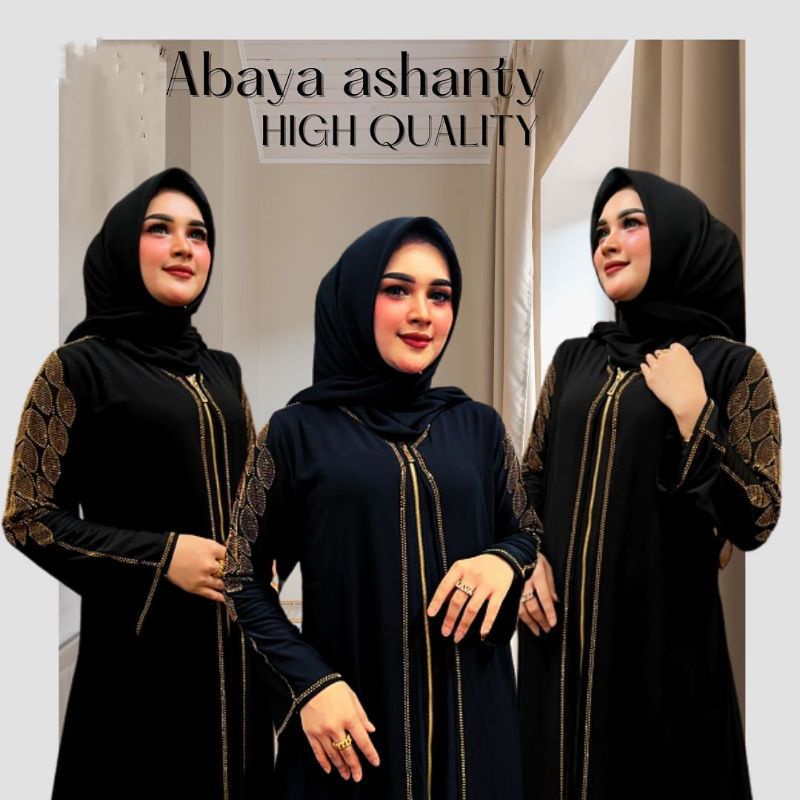 COD || ABAYA ASHANTY || GAMIS ARAB || KAFTAN ABAYA || ABAYA LEBARAN || ABAYA