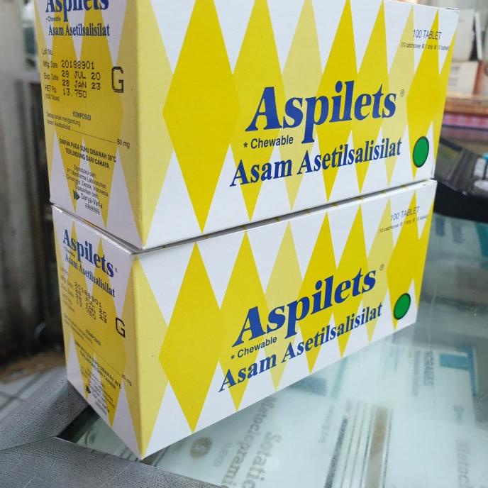 aspilets 80 mg box 100 tablet