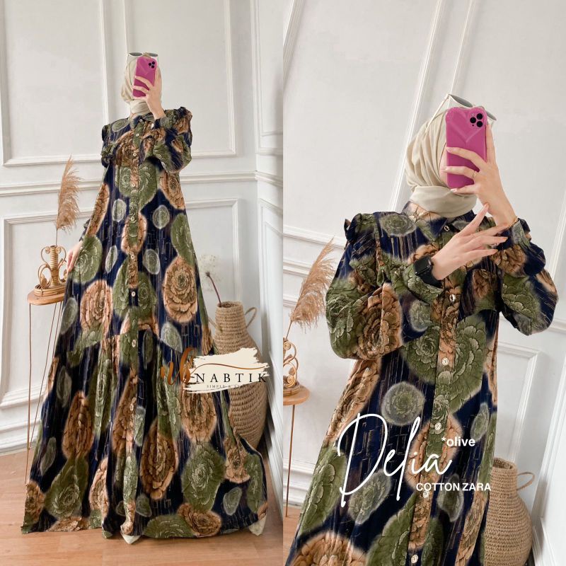DELIA GAMIS COTTON ZARA BY NABTIK ORIGINAL