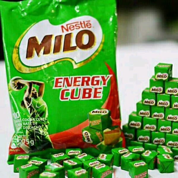 Milo Cube Coklat rasa Milo isi 100pcs