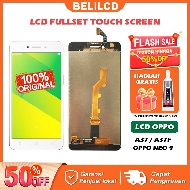 [ORIGINAL] LCD OPPO A37 A37F Neo 9 Touchscreen Fullset Touchscreen ORI Touch Screen Versi Tinggi Penggantian perakitan layar tampilan