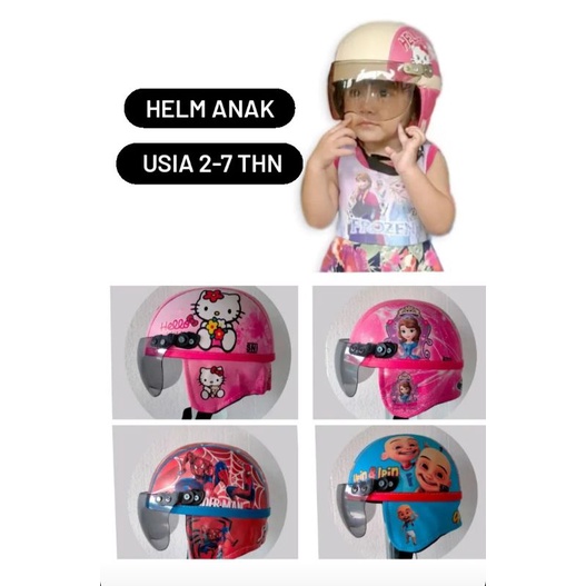 [rumahbayipdg] TERMURAH‼️HELM ANAK USIA 1-7 TAHUN