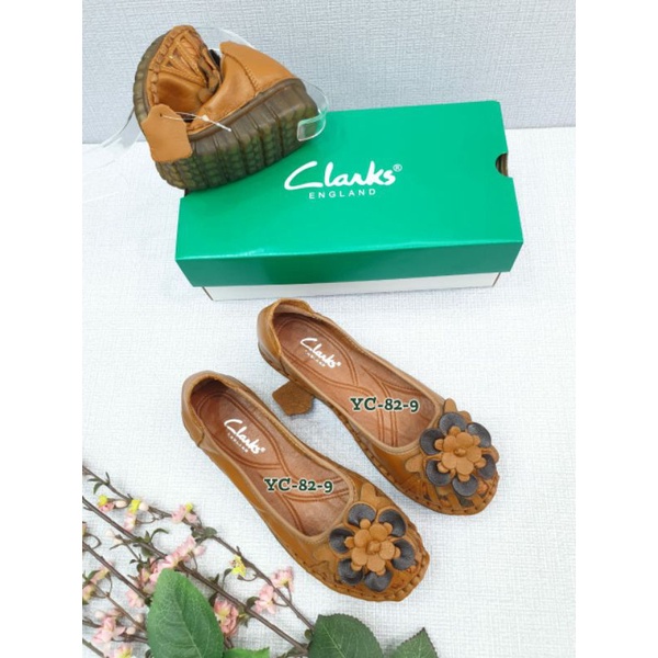 Clarks Flat flower 82-9 / Sepatu wanita clarks flower