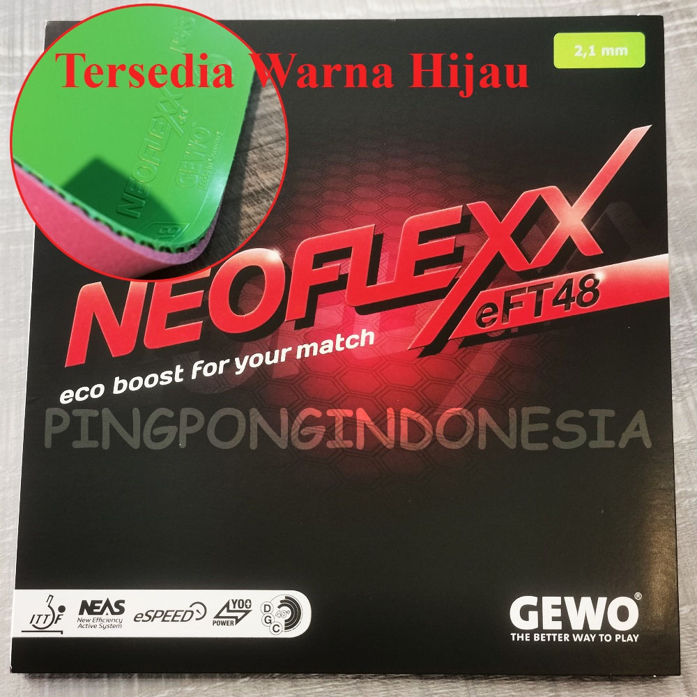 GEWO Neoflexx eFT 48 - Karet Pingpong Rubber Tenis Meja Bet Bat