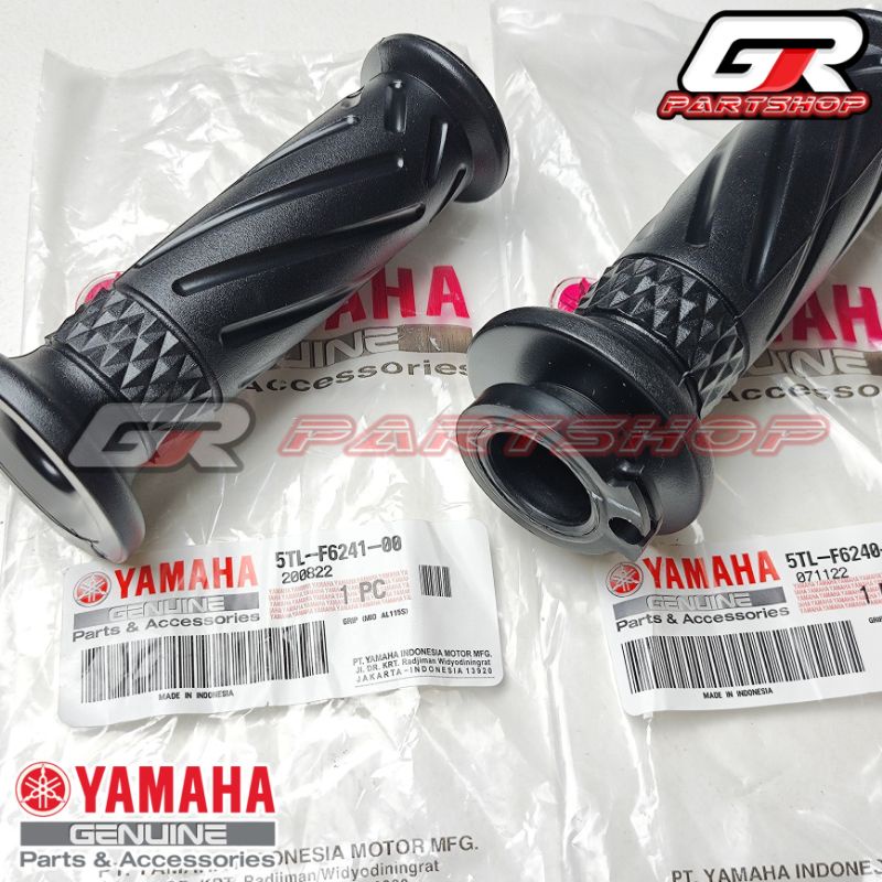 handgrip set assy mio sporty smile soul ori ygp handfat hand grip