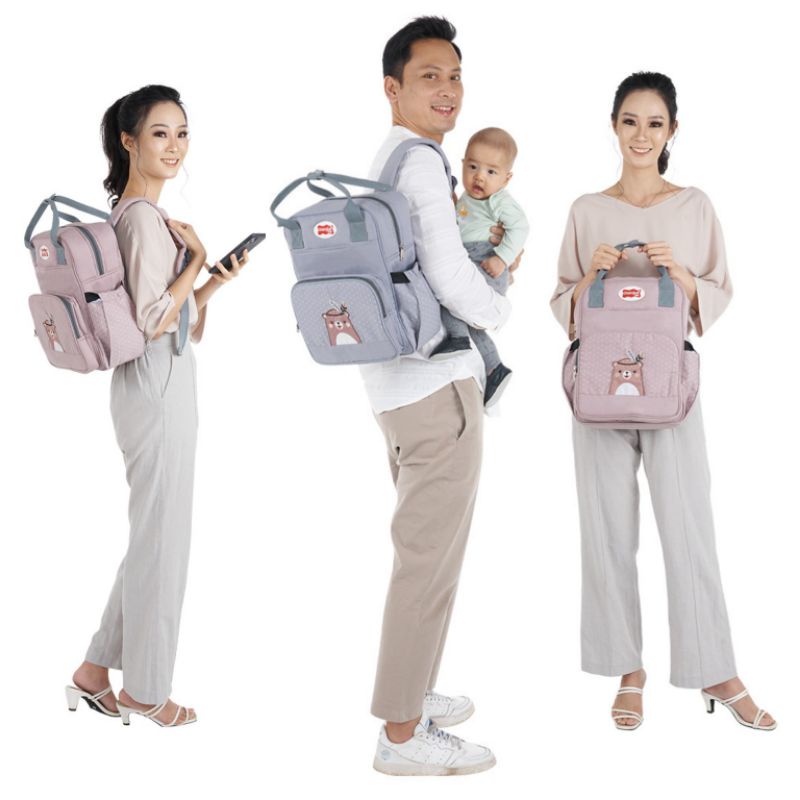 Dialogue Baby Tas Bayi Ransel Bearie Series