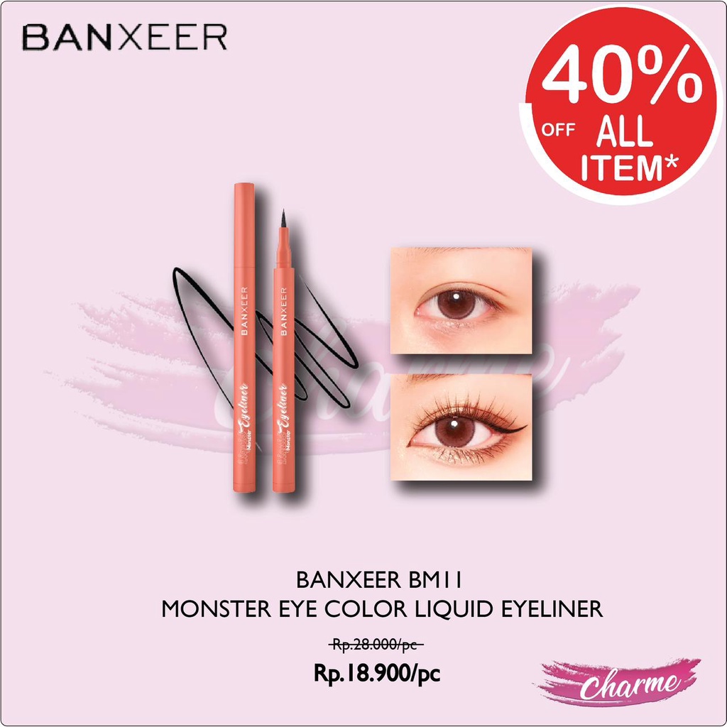 (READY &amp; ORI) Banxeer Monster EyeColor Liquid Eyeliner Eye Liner Pen BM11