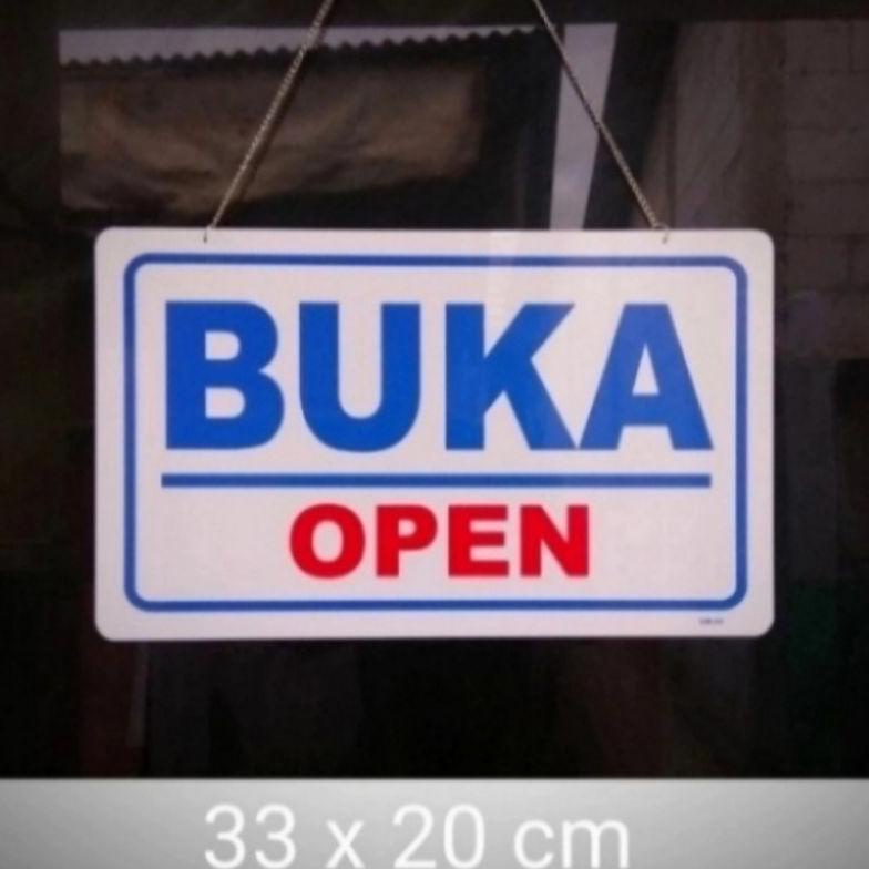 

Kekinian Acrylic tulisan BUKA TUTUP / OPEN CLOSED ..