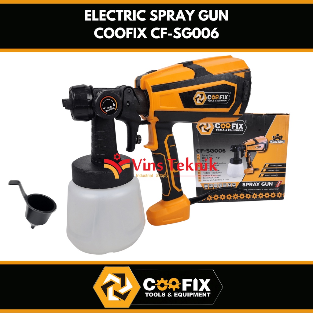 Spray gun electrik mesin semprot cat CF-SG006 COOFIX SG006