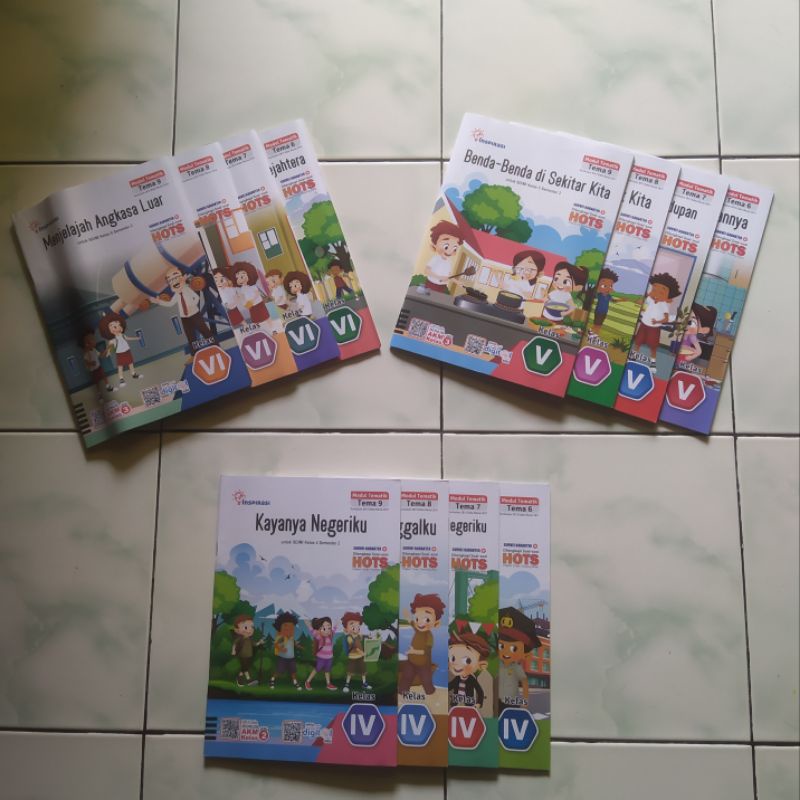 LKS Tematik SD/MI Inspirasi / Modul Pengayaan Siswa INSPIRASI untuk SD/MI kelas 1 2 3 4 5 6 Kurikulu