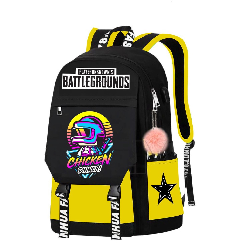 Tas Ransel Sekolah Anak Pria Terbaru 2022 Tas Backpack Sekolah Anak Laki-Laki PAUD TK SD SMP Termurah Tas Gendong Laki-Laki Motif Carakter Pubg Battlegrounds Terbaru Tas Ransel Backpack Korea Style BISA BAYAR DI TEMPAT [COD]