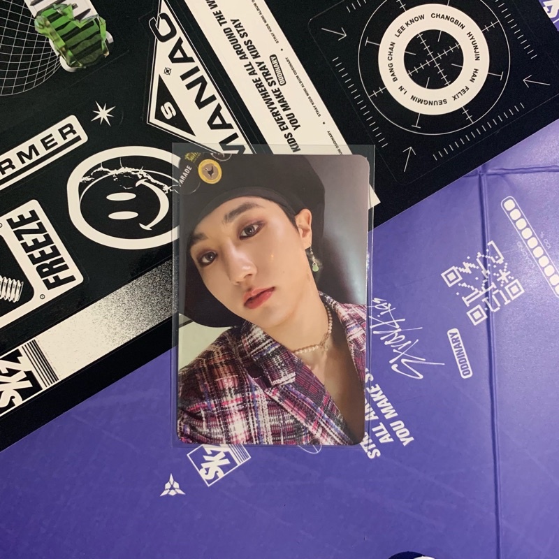 jewel case oddinary han jisung photocard