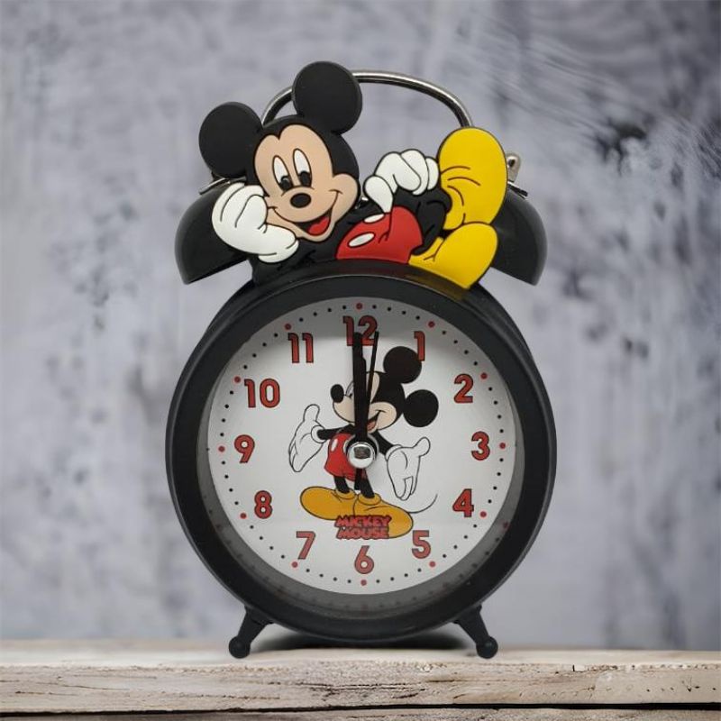 Jam Weker Hellokitty Hello Kitty Keropi Doraemon Mickey Beker Karakter Anak Bunyi