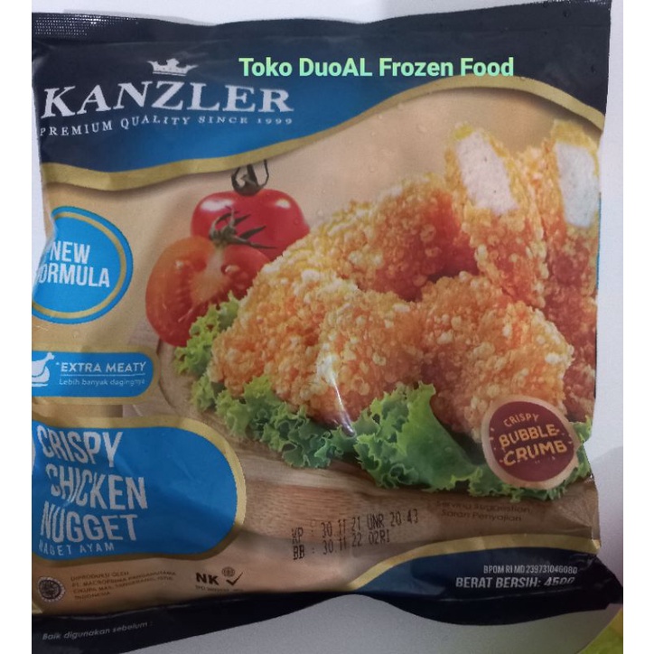 

kanzler crispy nugget 450gr