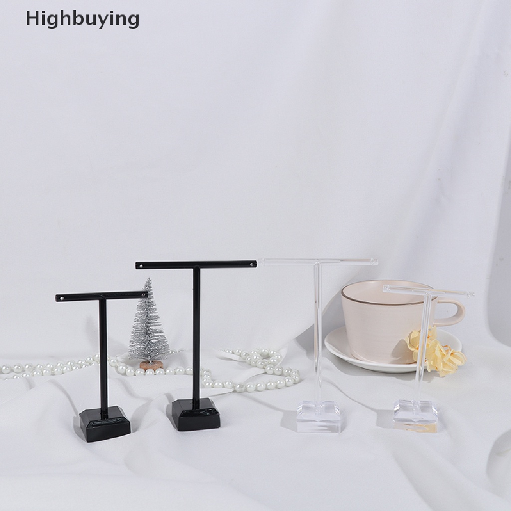 Hbid 2Pcs Rak Display Perhiasan Anting Akrilik Stand Organizer Holder Case Ornament Glory