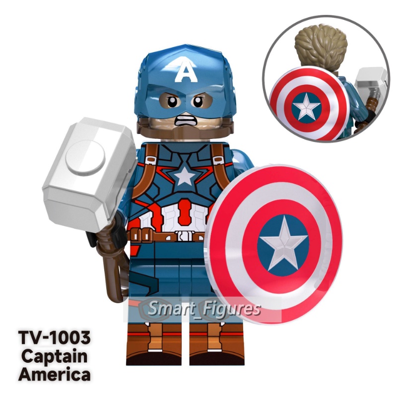 Ultron Minifigures Thor Captain America Wanda Avengers Age of Ultron Iron Man Doctor Strange Mini Angka Mainan Hadiah