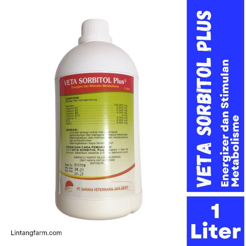 Veta Sorbitol - Cetavit Sorbi 1 L - Suplemen Recovery Energy Instant Ternak Kualitas Terbaik