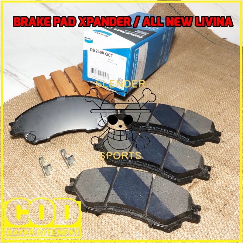 BRAKE PAD XPANDER DB 2490 GCT - KAMPAS REM DEPAN XPANDER CROSS DB2396 GCT