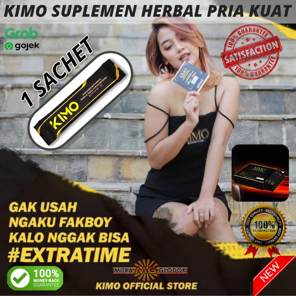 KIMO HERBAL GINSENG OBAT KUAT VITALITAS PRIA KUAT KEKAR TAHAN LAMA TERBUKTI DAN TERLARIS RASA KOPI -