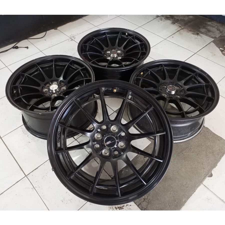 Velg Mobil Bekas Ring 17 ENKEI SPIDER R17 Lebar 7,5-8,5 Lubang 8X100-114,3 ET40-35