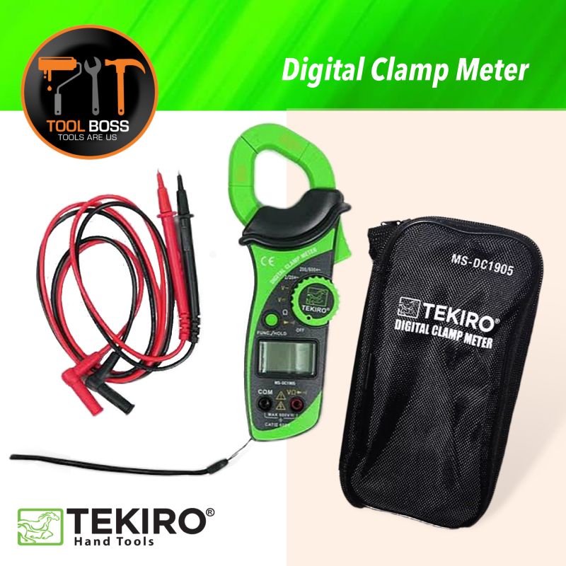 TEKIRO TANG AMPER DIGITAL -  DIGITAL CLAMP METER ORIGINAL TEKIRO
