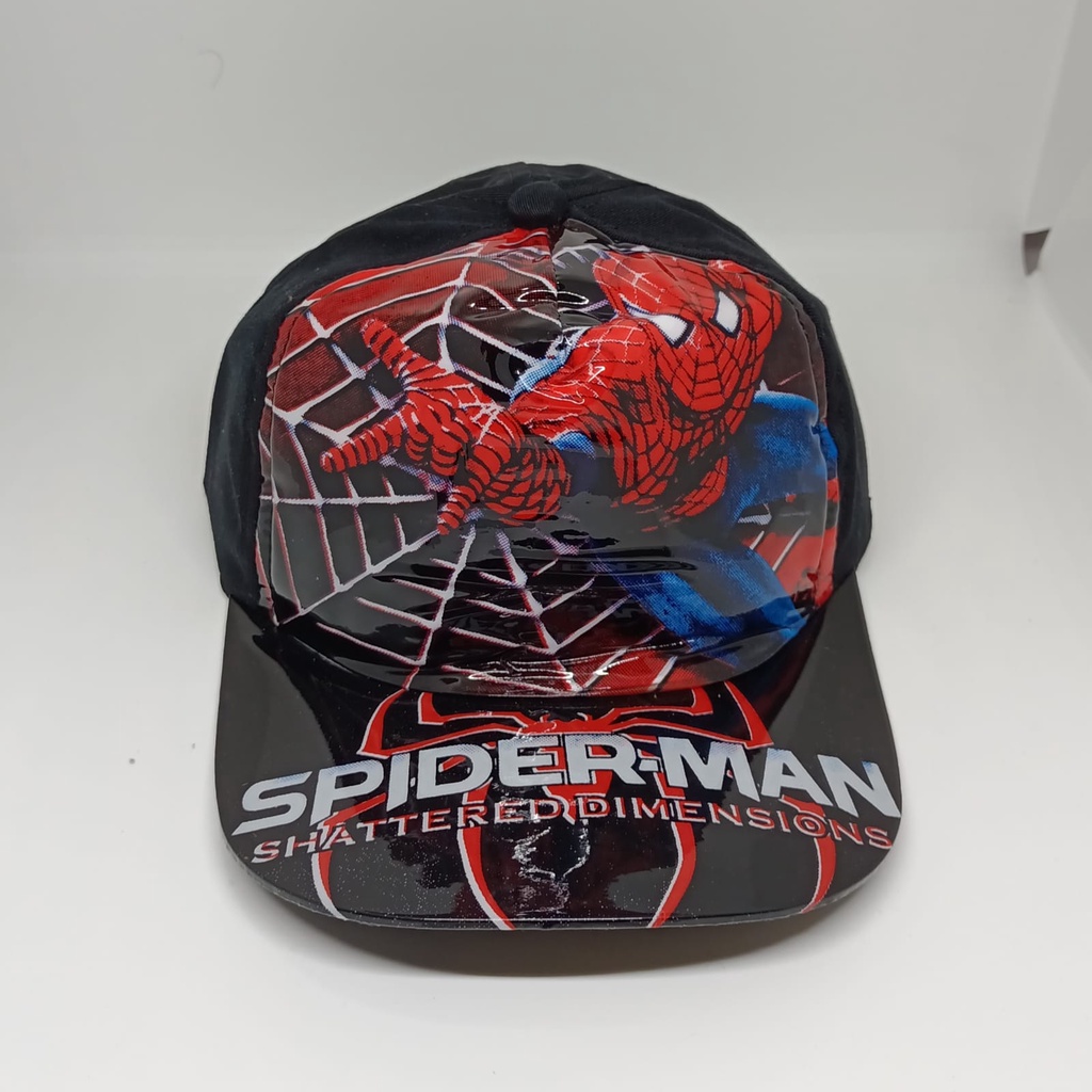 tas sekolah anak tk dan SD - tas ransel anak cowok - tas karakter anak spiderman - tas anak laki BONUS JAM LED dan TOPI