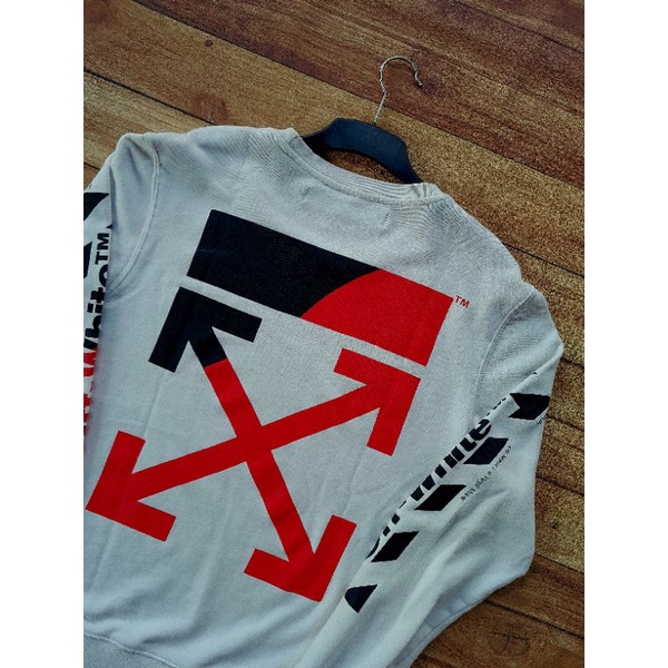 CREWNECK OFFWHITE MADE IN PORTUGAL